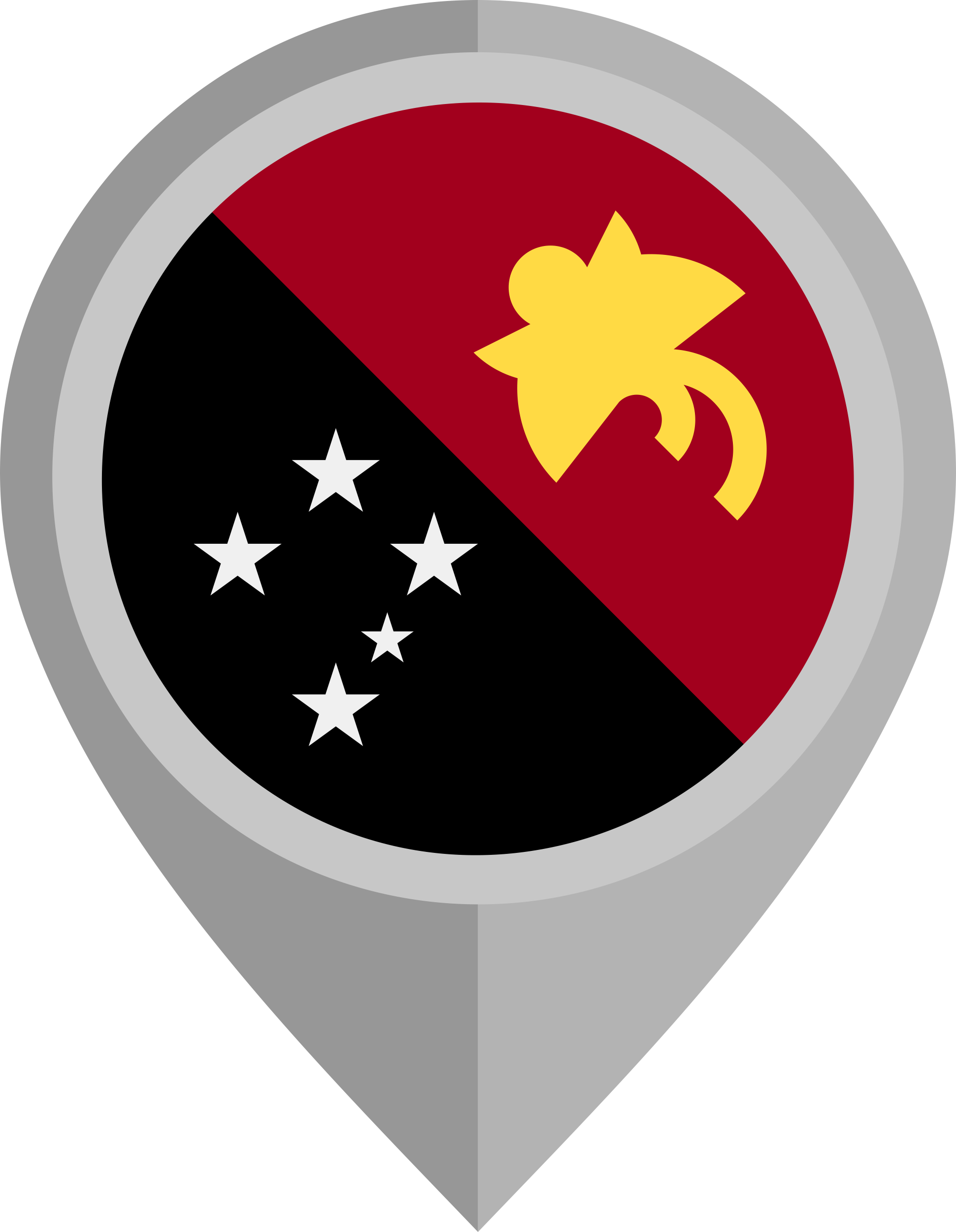 Papua New Guinea Outline Icon Svg Set Free Vectors